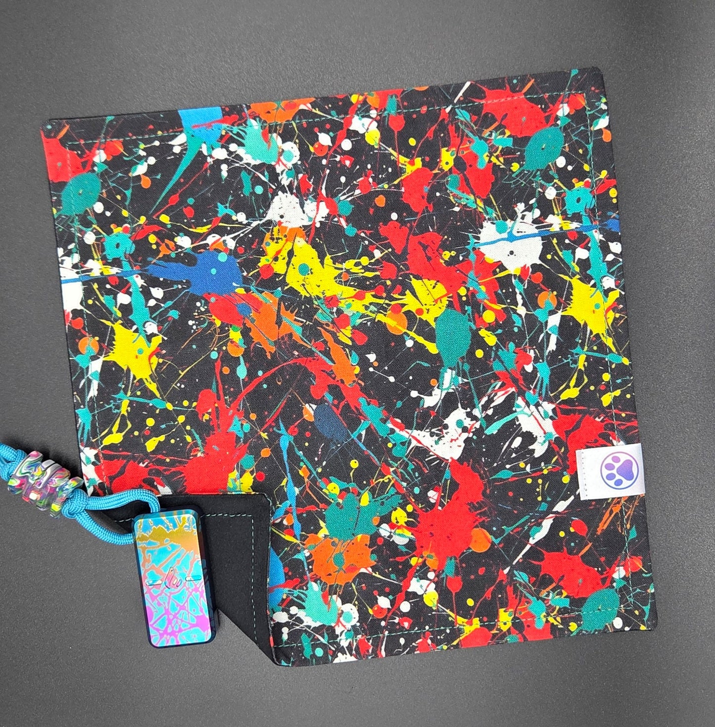 Cosmic Paint Splatter