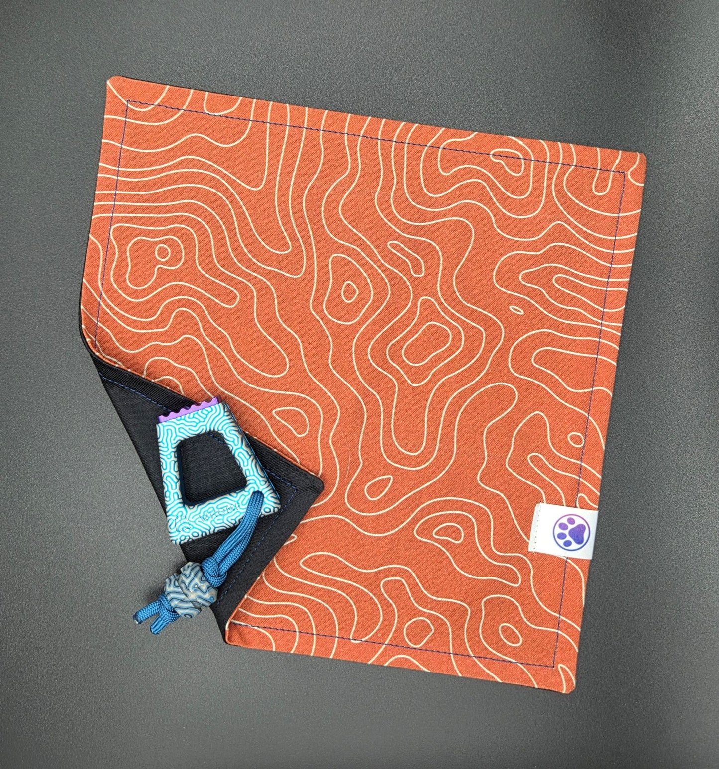 Burnt Orange Topo