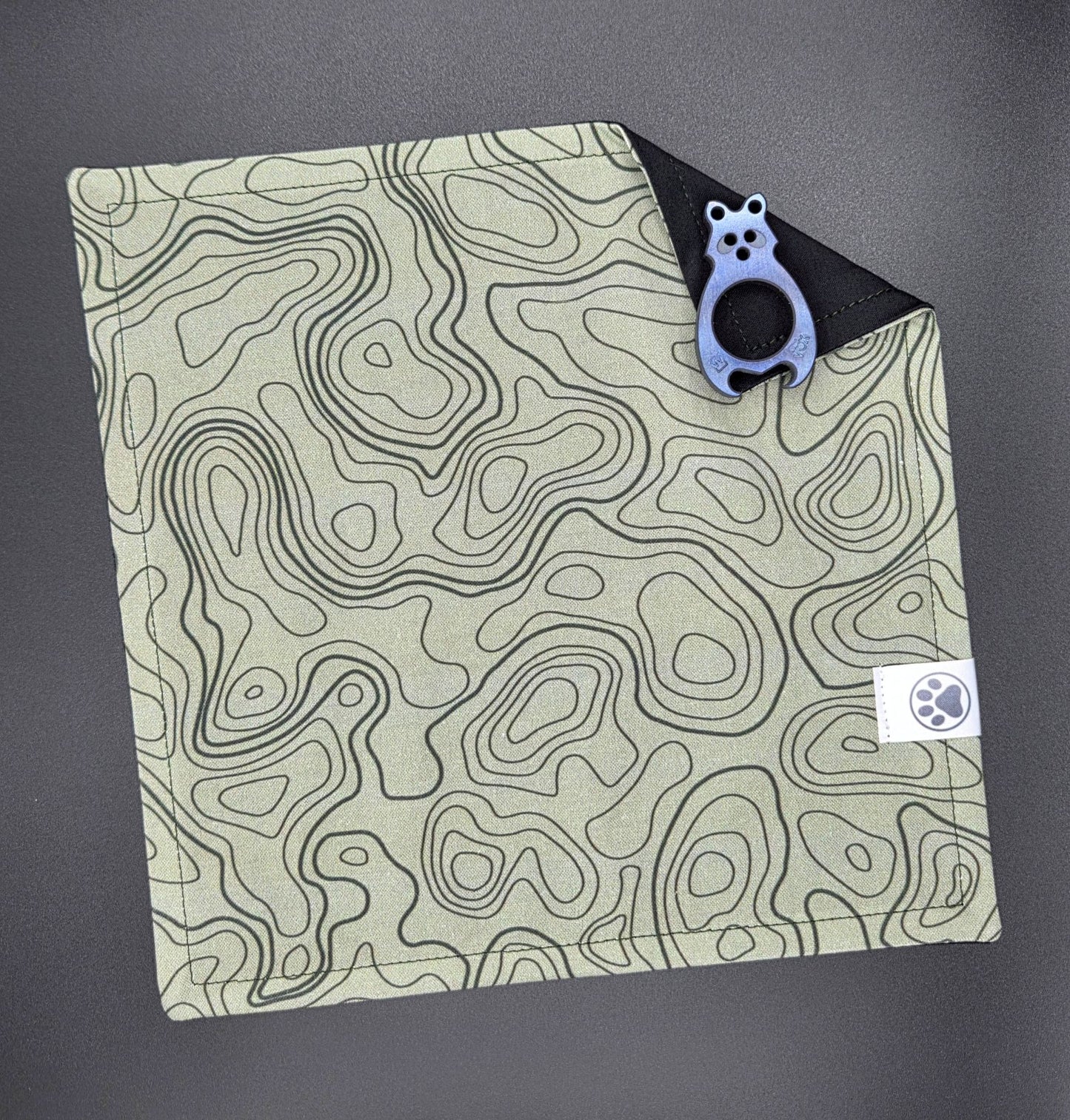 Pale Green Topo