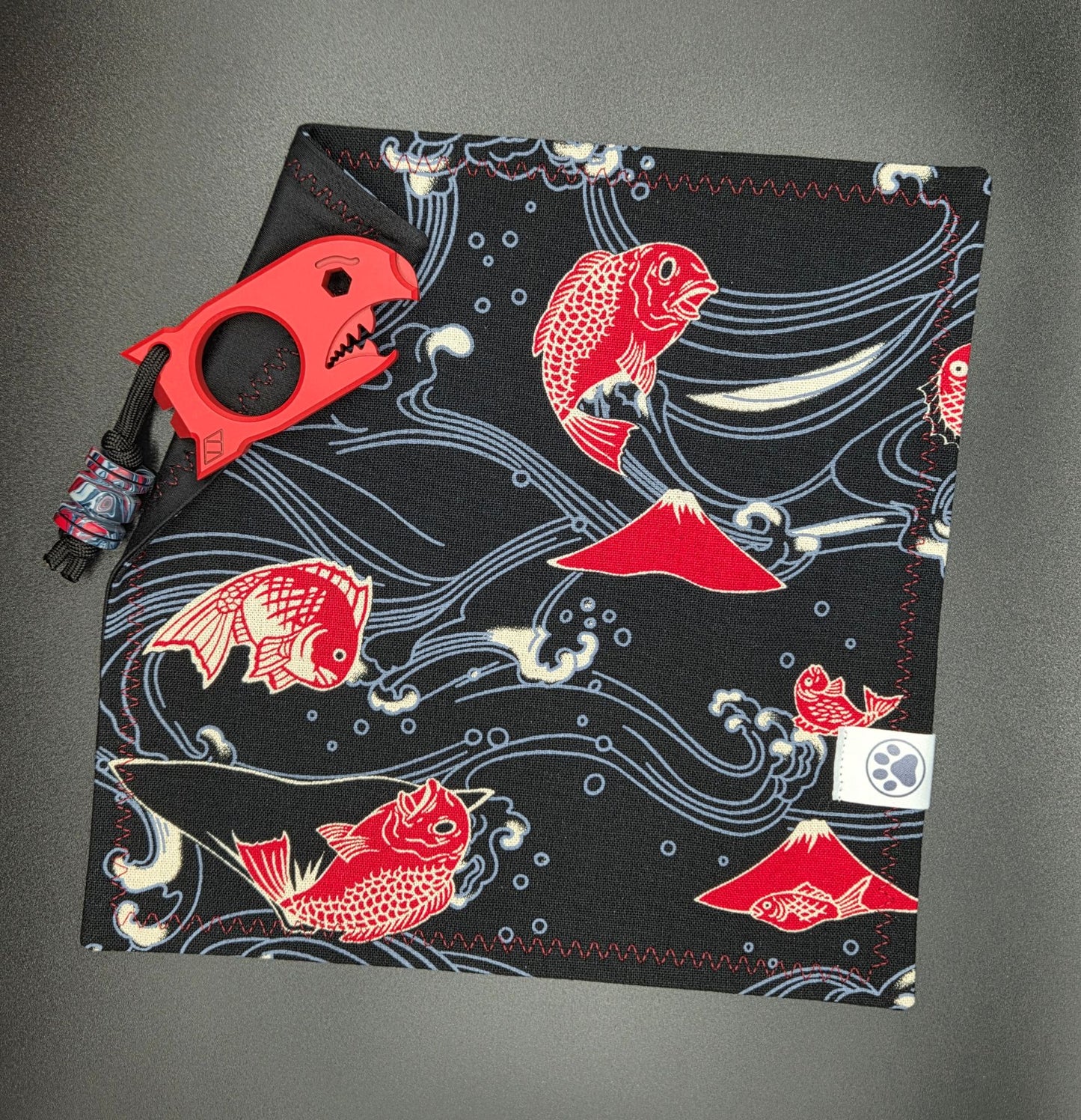 Koi and Waves
